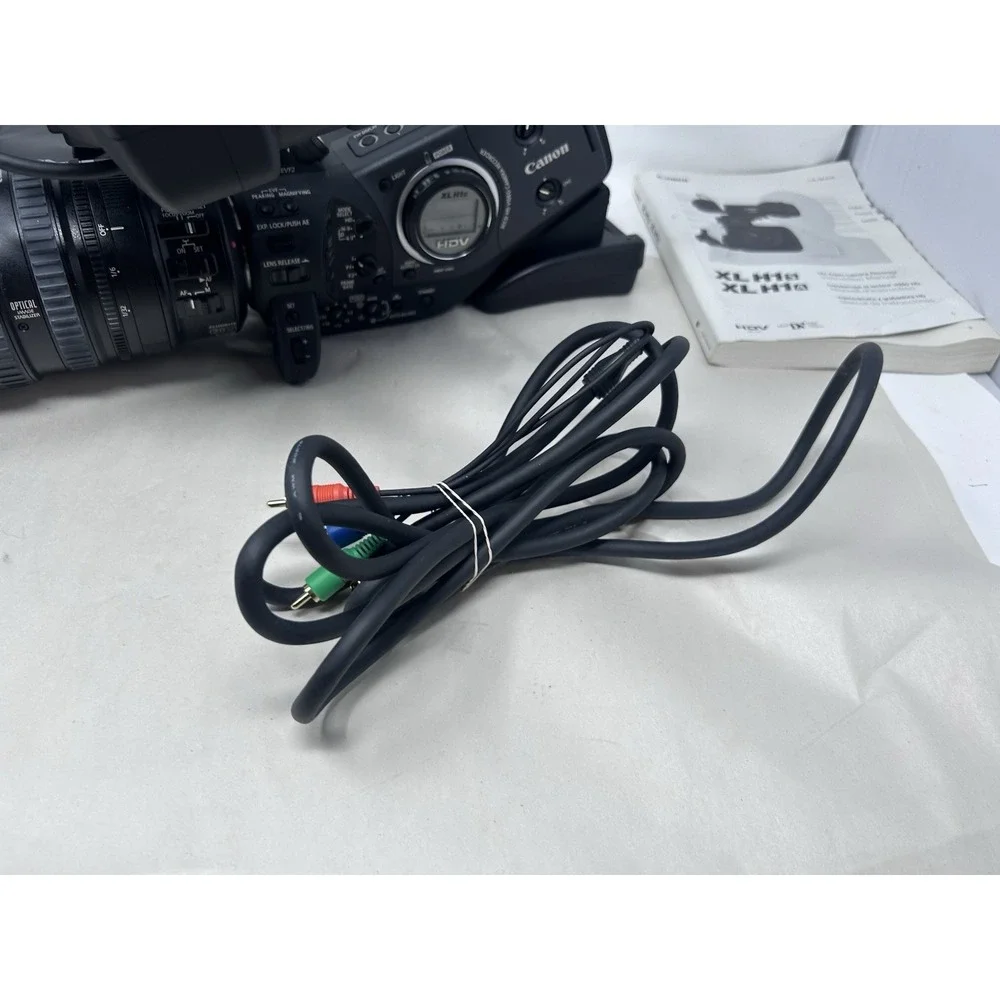 Canon XL H1A 3CCD HD Professional Camcorder -20x 5.4-108mm Zoom Lens & Hard Case